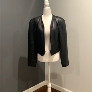 Vintage Liz Claiborne Leather Coat